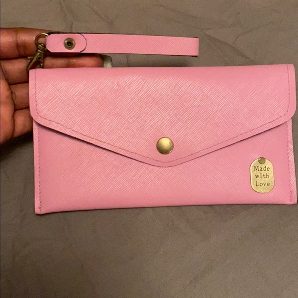 Cute Pink Wristlet
